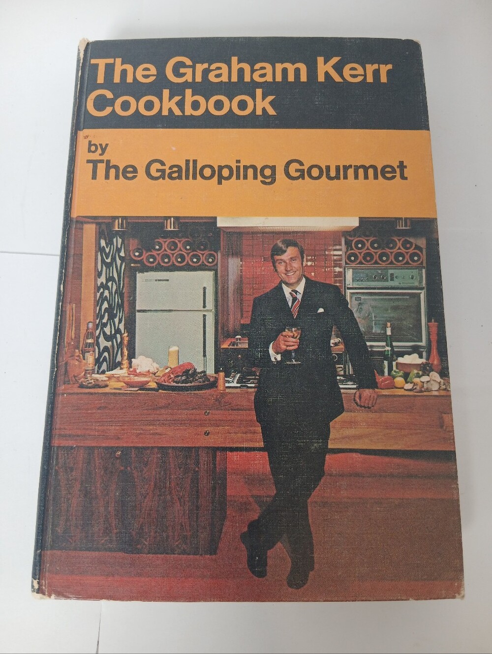 The Graham Kerr Cookbook by - Orange and Black Cover